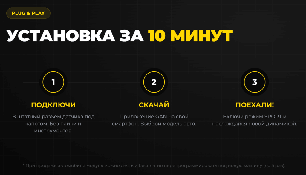 Установка GAN Plug & Play за 10 минут: подключи датчик, скачай приложение, выбери режим Sport
